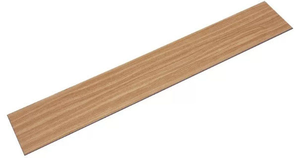 Lantai LVT 1.8mm / 2.0mm Dengan Lapisan Aus 0.07mm Kayu Oak 6''X36'' Kayu Timbul