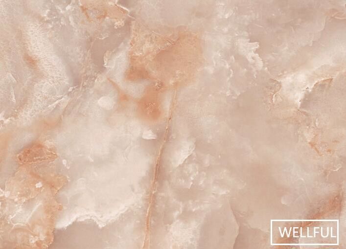 0.2mm PVC Printing Film Marble Laminated Decorative Wear Resistance Tahan Air