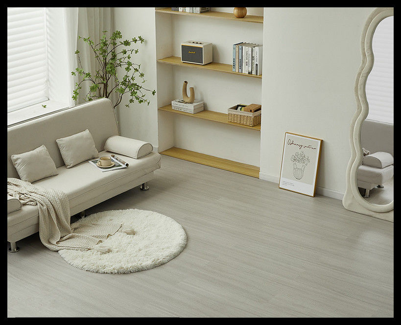 LVT Lantai Lebar 7.25inch/183mm Matt Atau Surface Bright Gloss Wear Lapisan Atas Lapisan